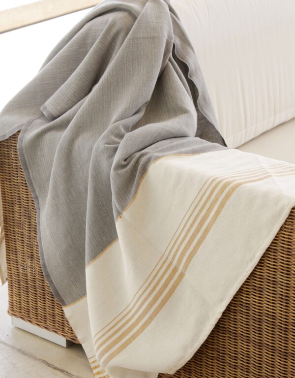 Fouta Bouclette Stripes