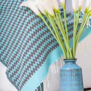 Fouta/Throw Chevron Zig Zag