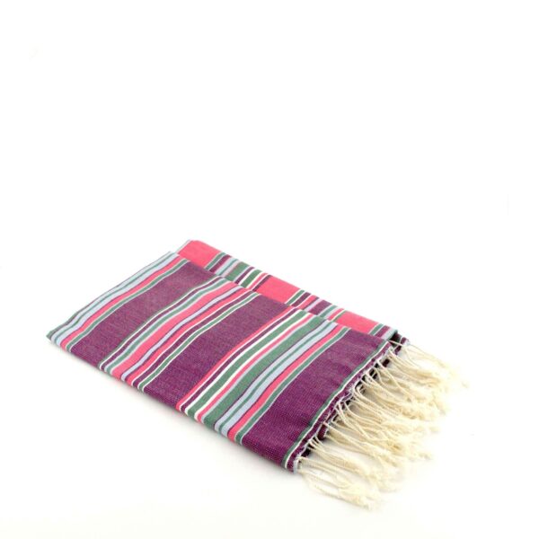 Fouta Canvas Bayadere Multi Stripes