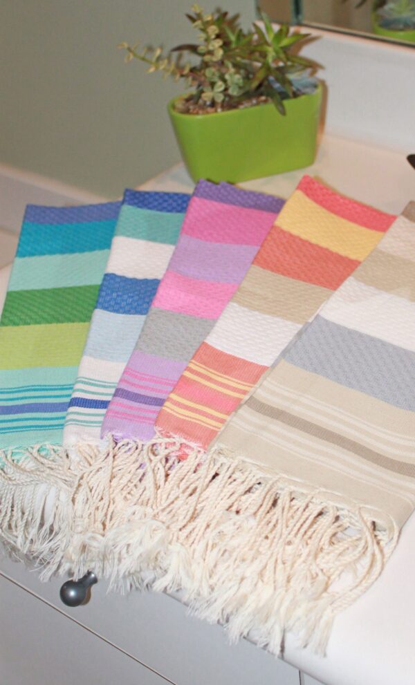 Guest Towel Honeycomb Multicolor
