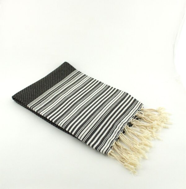 Fouta Positive/ Negative Thin Stripes