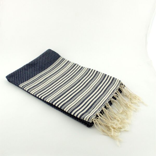 Fouta Positive/ Negative Thin Stripes