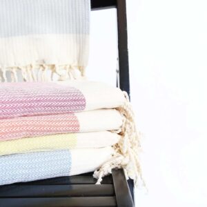 Fouta Herringbone Chevron