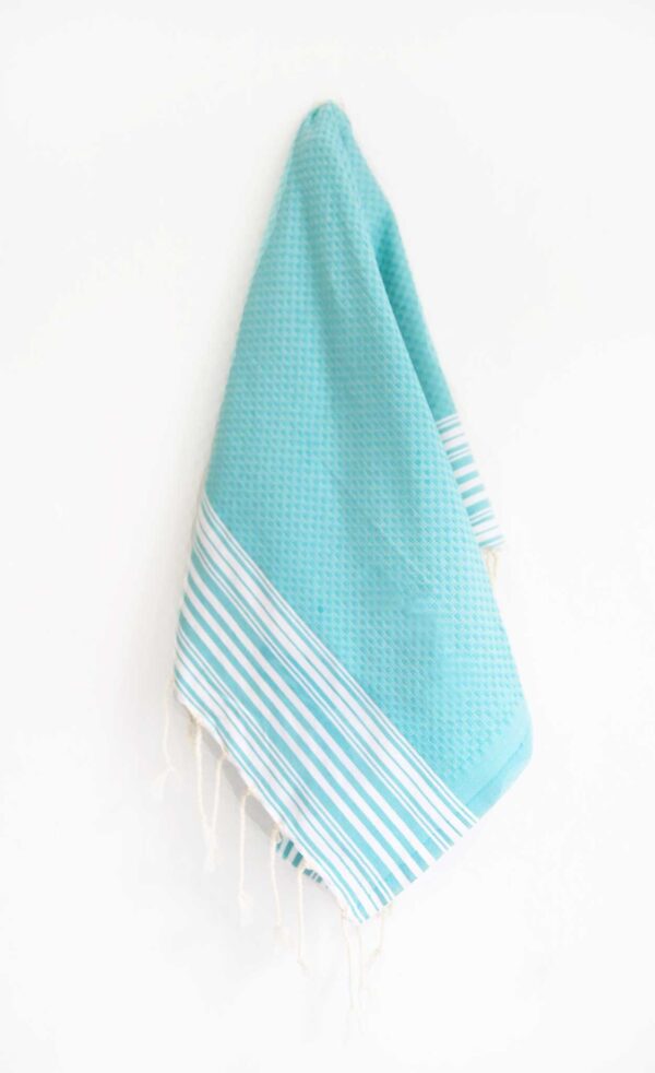 Guest towel Positive / Negative Thin Stripes