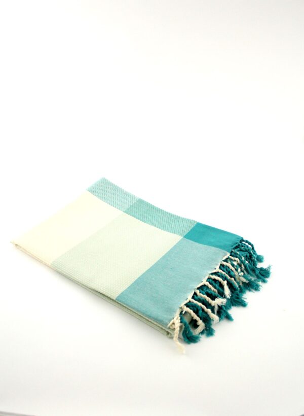 Fouta Asymmetrical Stripes Honeycomb