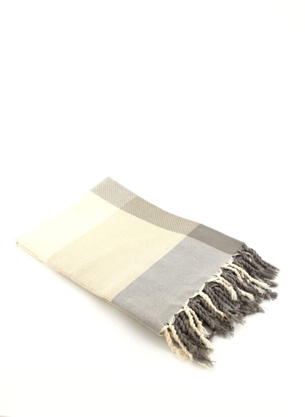 Fouta Asymmetrical Stripes Honeycomb