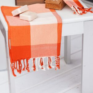 Guest Towel Asymmetrical Stripe