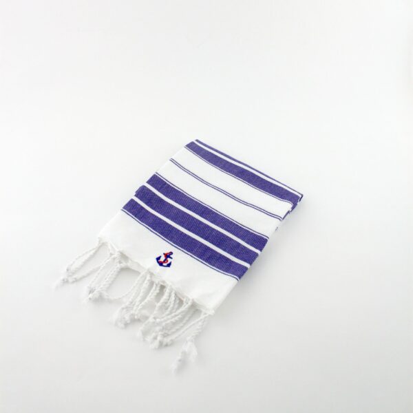 Guest Towel Canvas Bicolor Nautical