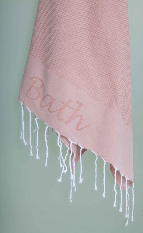Fouta Towel Honeycomb "Bath" Jacquard
