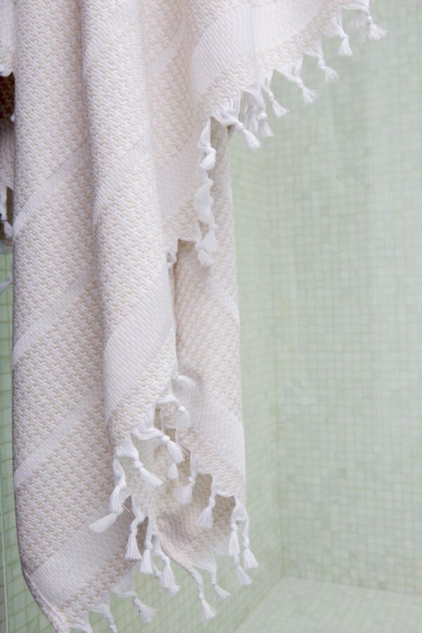 Fouta bath Towel "Pied de Coq"