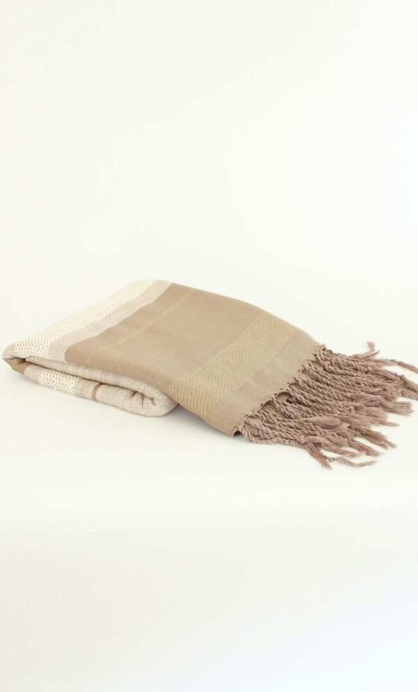 Throw Linen/Cotton/Bamboo Jacquard