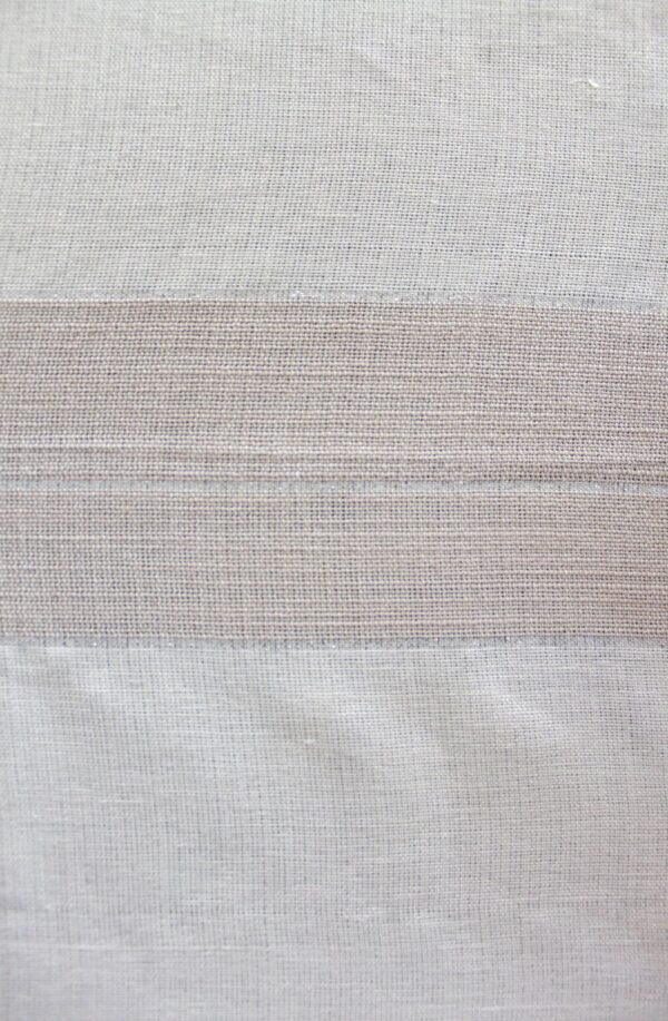 Runner Bicolor Lurex Thin Stripes Linen and Cotton