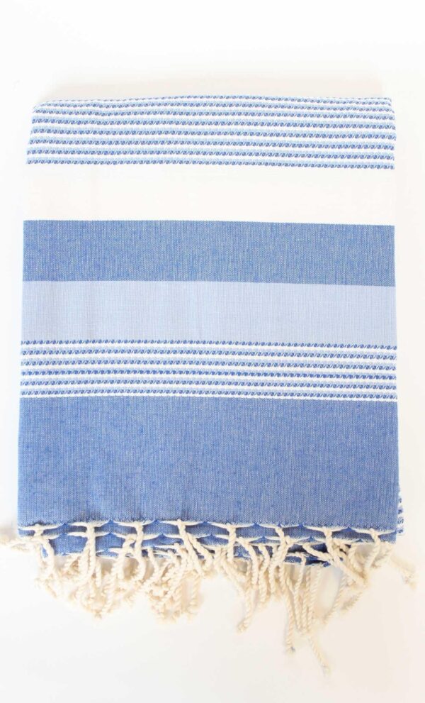 Fouta Ibiza Thin Stripes Blue