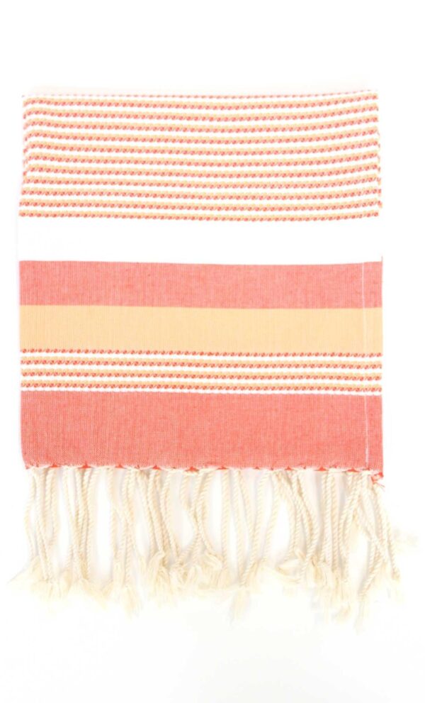 Fouta Ibiza Thin Stripes Orange