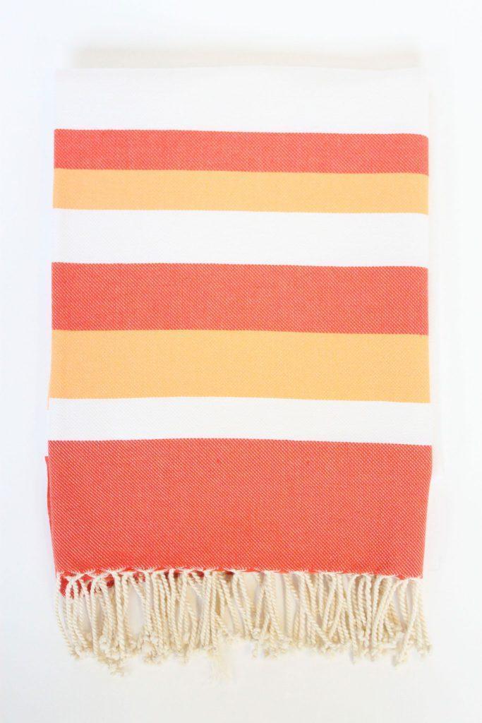 Turkish Beach Towel Large Stripes Scents & Feel