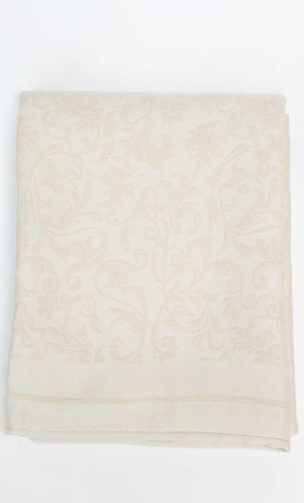 Fouta Bath Towel Fleur De Lys Beige