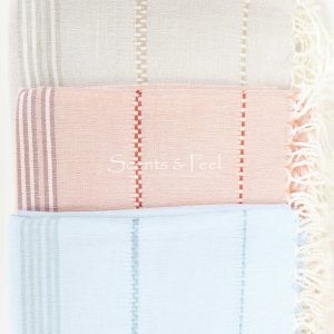 Throw Linen and Cotton Stitches
