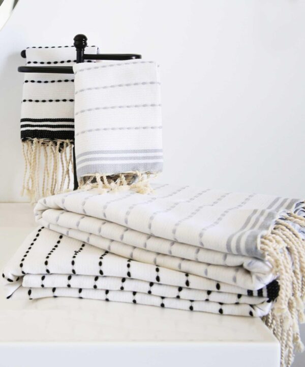 Fouta Stitches Bicolor