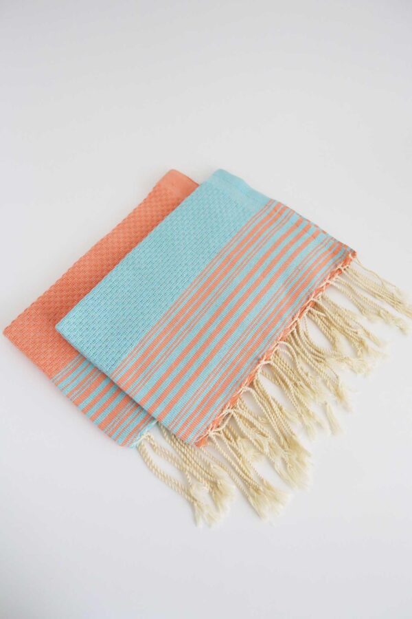 Set of 2 Guest Towel Thin Stripes