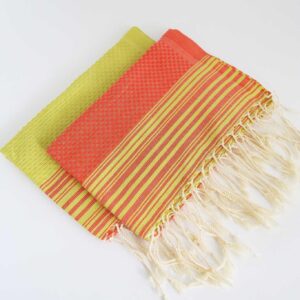 Set of 2 Guest Towel Thin Stripes