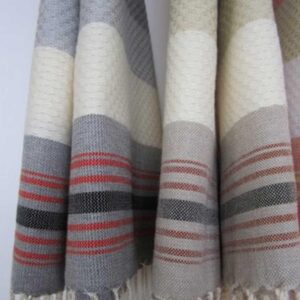 Fouta Neutral Multicolor Honeycomb