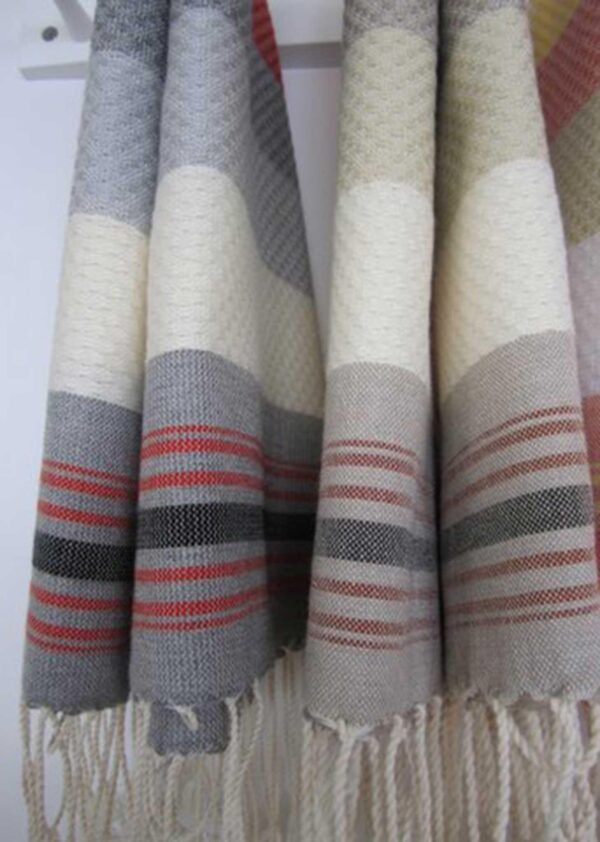 Fouta Neutral Multicolor Honeycomb