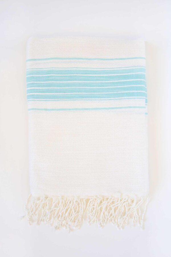 Throw Traditional Stripes Bamboo/Linen