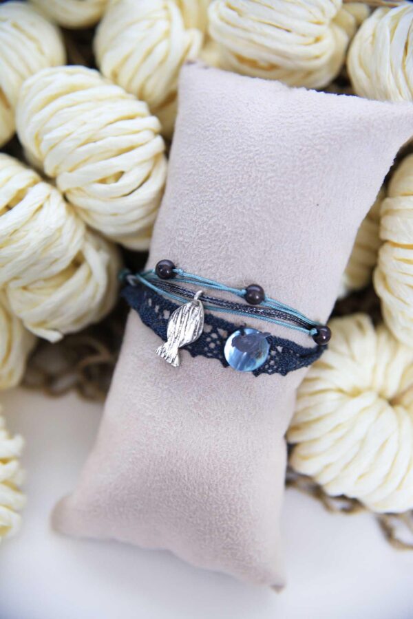 Bracelet Lace Blue
