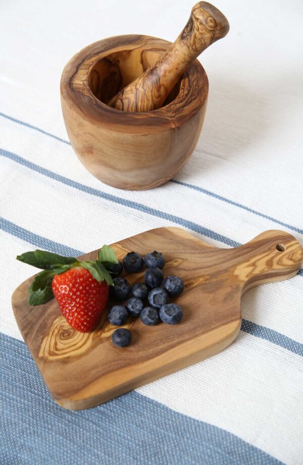 Olive Wood Rectangular Small Cutting Board