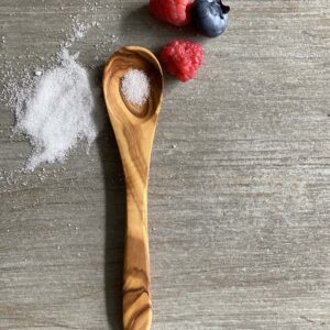 Olive Wood Coffee Spoon 5 1/2"
