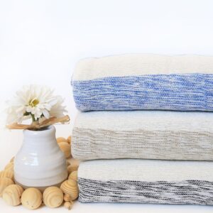 Throw Chine Saint Tropez Bamboo and Cotton