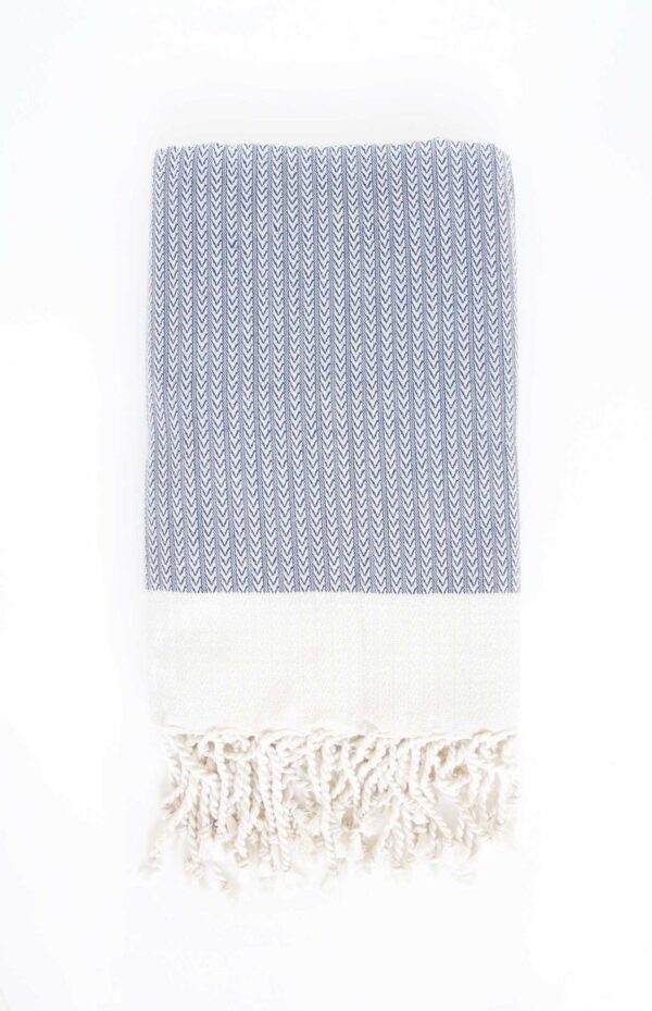 Fouta Herringbone Navy