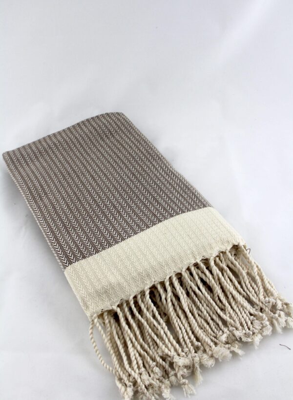 Fouta Herringbone Beige