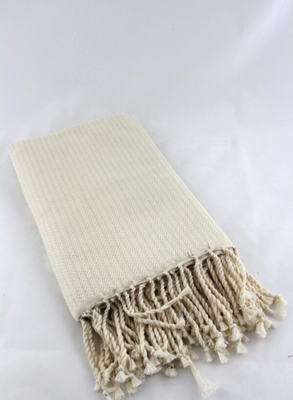 Fouta Herringbone Off White