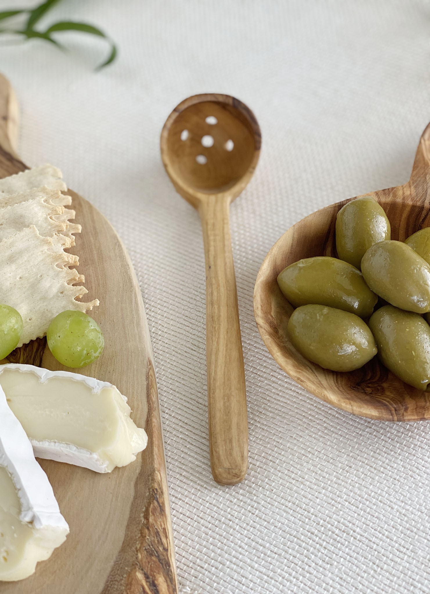 Olive Wood Pickle or Olive Spoon 6 1/2" Scents & Feel