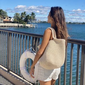 Crochet Cotton Tote