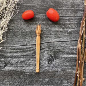 Olive Wood Olive Pick 5.5"