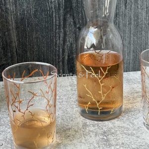 Small Carafe Coral Gold
