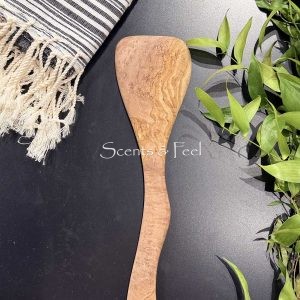 Olive Wood Cooking Artistic spatula 12"